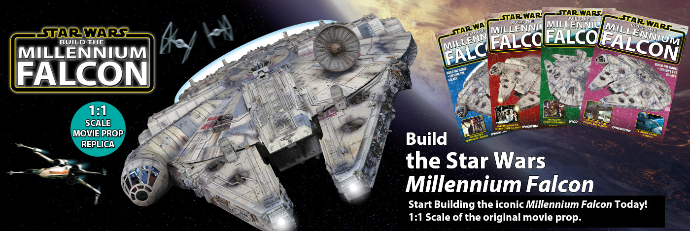 Build The Millennium Falcon Model De Agostini Modelspace